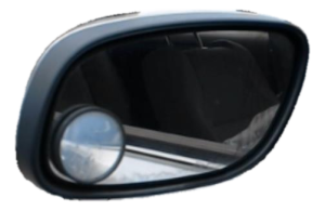 2013-2019 Ford Police Interceptor Sedan Silver Power Door/Side View Mirror - Left (Driver) (Used OEM)