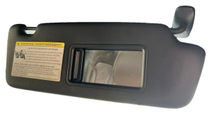 2014 Audi SQ5 Black Sun Visor with Vanity Mirror - Right (Passenger) (Used OEM)