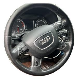 2014-2017 Audi SQ5 Black Tilt Steering Column with Cruise Control and Voice Recognition (Used OEM)