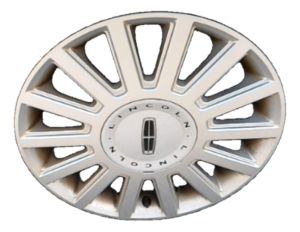 2003-2005 Lincoln Town Car Silver 17x7 14-Spoke Silver Painted Alloy Wheel (Used OEM)