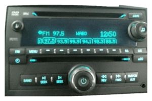 2009 Buick Enclave AM/FM CD DVD MP3 Radio Receiver (Used OEM)
