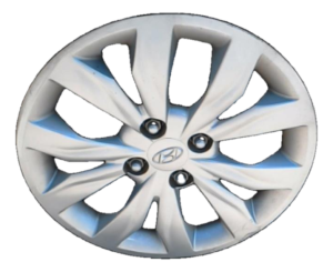 2018-2022 Hyundai Accent 15-inch Bolt-On Wheel Cover (Used OEM)