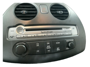 2006-2008 Mitsubishi Eclipse Radio Control Unit with 6-Disc CD Changer (Used OEM)