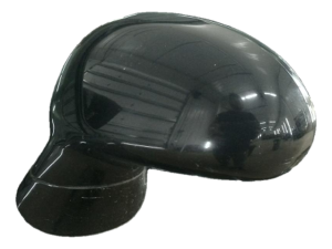 2006 Mitsubishi Eclipse Black Power Door/Side View Mirror - Left (Driver) (Used OEM)