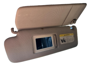 2007-2015 Audi Q7 Black Illuminated Sun Visor - Left (Driver) (Used OEM)