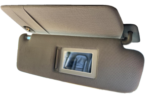 2007-2015 Audi Q7 Black Illuminated Sun Visor - Right (Passenger) (Used OEM)