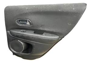 2016-2018 Honda HR-V Black Door Interior Trim Panel - Rear, Right (Passenger) (Used OEM)
