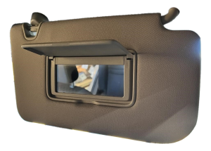 2018-2020 Nissan Rogue Black Sun Visor without Vanity Light - Right (Passenger) (Used OEM)