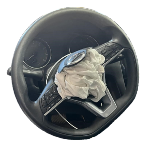 2017-2018 Nissan Rogue Black Tilt Steering Column with Cruise and Radio Controls (Used OEM)