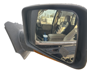 2003-2006 Ford Expedition Black Power Door/Side View Mirror - Right (Passenger) (Used OEM)