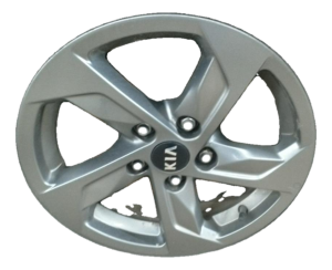 2021-2024 Kia K5 Black 16x6.5 5-Spoke Painted Charcoal Alloy Wheel (Used OEM)