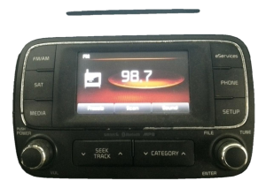2014-2016 Kia Forte Radio Receiver with Telematics (Used OEM)