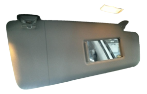 2012-2022 Volkswagen Passat Gray Illuminated Sun Visor - Right (Passenger) (Used OEM)
