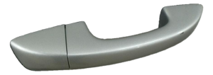 2012-2021 Volkswagen Passat Silver Exterior Door Handle - Rear, Right (Passenger) (Used OEM)