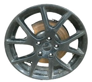  Fiat Freemont Black 19x7 10-Spoke Gloss Black Alloy Wheel (Used OEM)