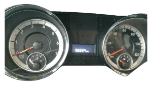 2014 Dodge Grand Caravan Instrument Cluster without Vehicle Information Center (Used OEM)