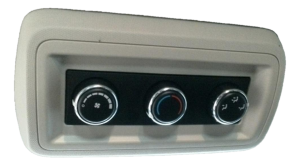 2012-2020 Dodge Grand Caravan Tan Roof Mounted Temperature Control - Rear (Used OEM)