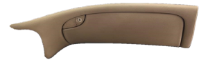 2009-2014 Hyundai Genesis Tan Roof Curtain Air Bag - Right (Passenger) (Used OEM)