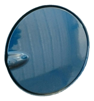 2012-2018 Ford Focus Blue Sedan Fuel Filler Door (Used OEM)