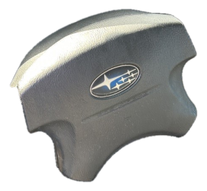 2003-2004 Subaru Forester Black Steering Wheel Air Bag (Used OEM)