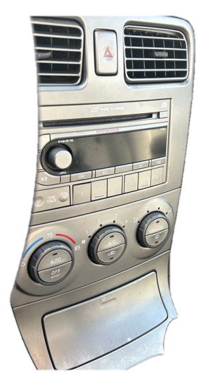 2004-2006 Subaru Forester AM FM 6-CD Weatherband Radio with 7-Speaker System (Used OEM)