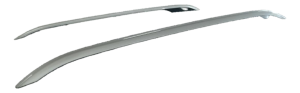 2013-2015 Ford Police Interceptor Utility Silver Roof Rack Side Rails (Used OEM)