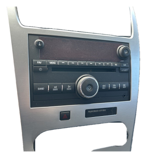 2007-2008 GMC Acadia AM/FM CD MP3 Radio (Used OEM)