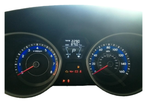 2013 Hyundai Elantra MPH Instrument Cluster (Used OEM)