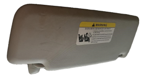 2012-2022 Volkswagen Passat Black Sun Visor without Garage Door Opener - Left (Driver) (Used OEM)