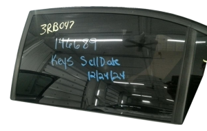 2012-2018 Volkswagen GTI Door Window Glass - Rear, Left (Driver) (Used OEM)