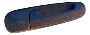 2004-2009 Dodge Durango Black Textured Exterior Door Handle without Lock Hole - Front, Right (Passenger) (Used OEM)