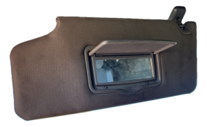 2011-2014 Ford F-150 Black Sun Visor with Mirror - Left (Driver) (Used OEM)