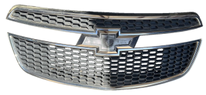 2011-2014 Chevrolet Cruze Silver Upper Grille (Used OEM)