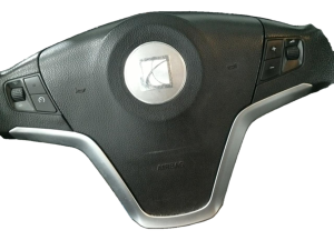 2008-2010 Saturn Vue Black Steering Wheel Air Bag - Left (Driver) (Used OEM)