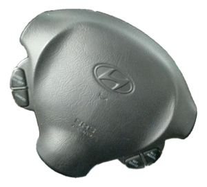 2005-2006 Hyundai Santa Fe Black Steering Wheel Air Bag (Used OEM)