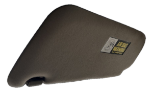 2001-2004 Hyundai Santa Fe Tan Sun Visor without Illuminated Vanity Mirror - Right (Passenger) (Used OEM)