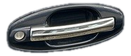 2001-2006 Hyundai Santa Fe Blue Front Exterior Door Handle - Right (Passenger) (Used OEM)