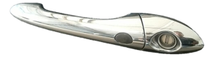 2011-2015 Hyundai Sonata Chrome Chrome Exterior Door Handle - Front, Left (Driver) (Used OEM)