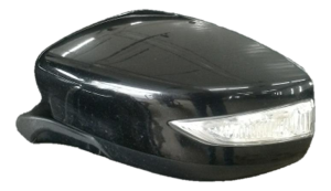 2016-2019 Nissan Sentra Black Power Door/Side View Mirror - Left (Driver) (Used OEM)