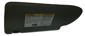 2024-2025 Nissan Frontier Gray Sun Visor without Illuminated Vanity Mirror - Right (Passenger) (Used OEM)
