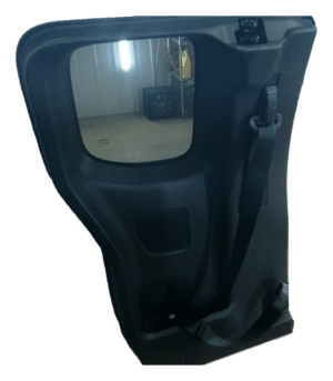 2022-2025 Nissan Frontier Tan Door Interior Trim Panel with Power Windows and Locks - Rear, Left (Driver) (Used OEM)