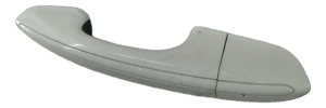 2013-2020 Ford Fusion White Exterior Door Handle - Front, Left (Driver) (Used OEM)