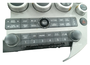 2006 Nissan Quest Red Radio Audio Control Panel (Used OEM)