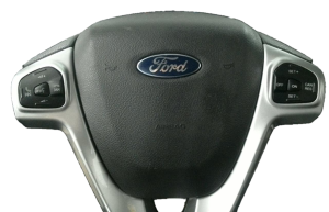 2011-2019 Ford Fiesta Black Steering Wheel Air Bag - Left (Driver) (Used OEM)