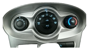 2014 Ford Fiesta Manual Temperature Control Module with Heated Seats and Rear Wiper (Used OEM)