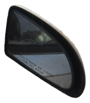 2007-2010 Pontiac G5 Silver Power Door/Side View Mirror - Right (Passenger) (Used OEM)