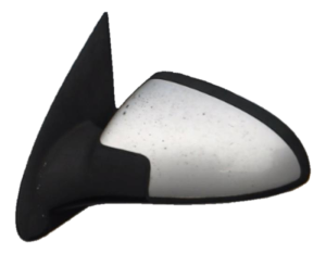 2007-2010 Pontiac G5 Silver Power Door/Side View Mirror - Left (Driver) (Used OEM)
