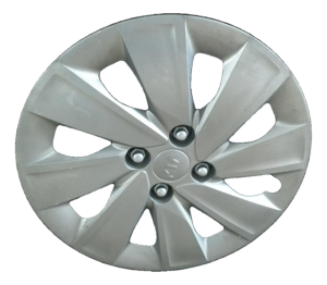 2018-2020 Kia Rio Gray 15-inch 8-Spoke Wheel Cover (Used OEM)