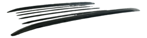 2015-2024 Jeep Renegade Black Roof Side Rails Only Luggage Rack Assembly (Used OEM)