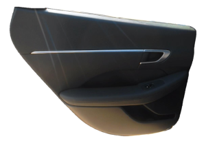 2020-2023 Hyundai Sonata Gray Door Interior Trim Panel with Power Windows and Locks - Rear, Left (Driver) (Used OEM)